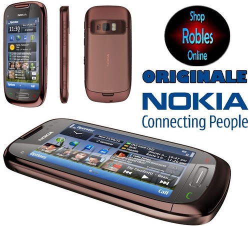 Nokia gb marrone - c7-00,